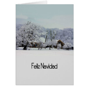 Feliz Navidad Spanish Christmas Card
