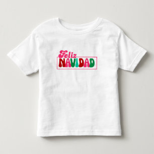Feliz Navidad - Spaß bunt Kleinkind T-shirt