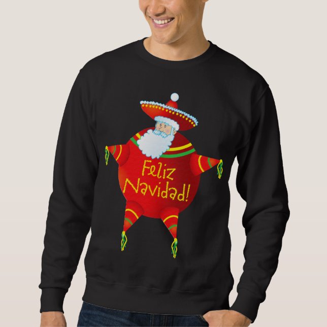Feliz Navidad Sweatshirt (Vorderseite)