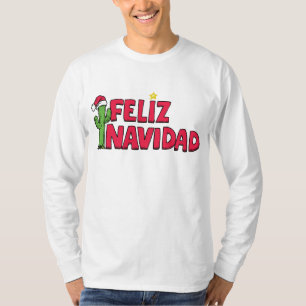 Feliz Navidad Sweatshirt-T-Shirt T-Shirt