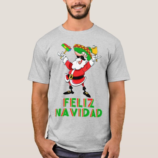 Feliz Navidad T-Shirt (Vorderseite)
