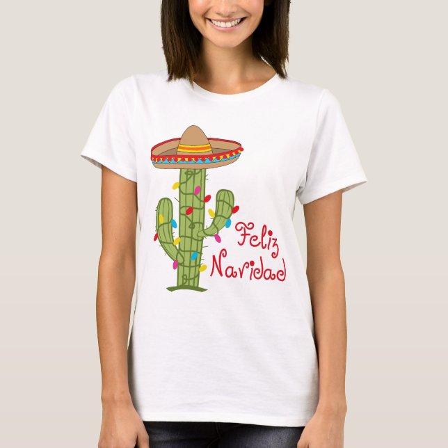 Feliz Navidad T-Shirt (Vorderseite)