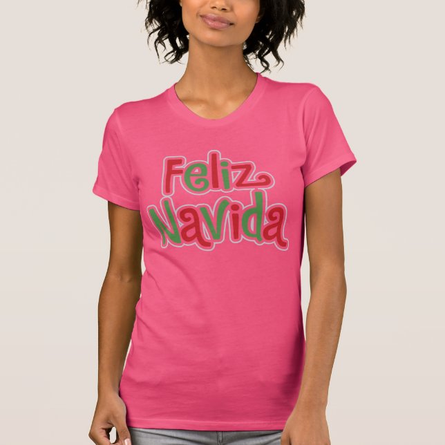 Feliz Navidad T-Shirt (Vorderseite)