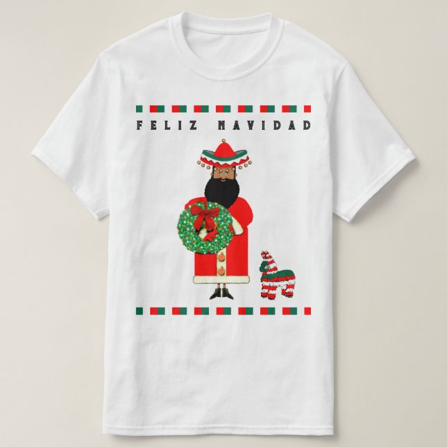 Feliz Navidad T-Shirt (Design vorne)