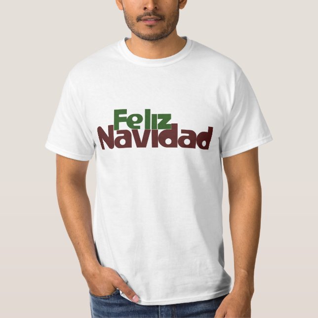 Feliz Navidad T-Shirt (Vorderseite)