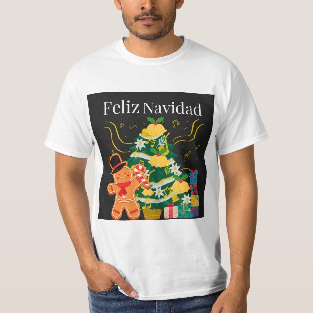 Feliz navidad T-Shirt (Vorderseite)
