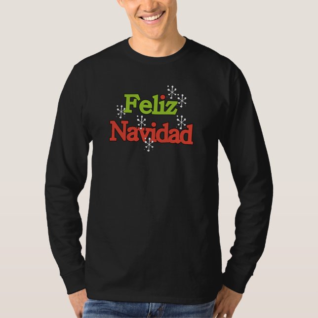 Feliz Navidad T-shirts and Ohrts (Vorderseite)