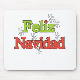 Feliz Navidad T-shirts and Ohrts Mousepad