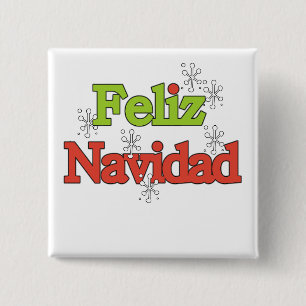 Feliz Navidad T - Shirts und Geschenke Button