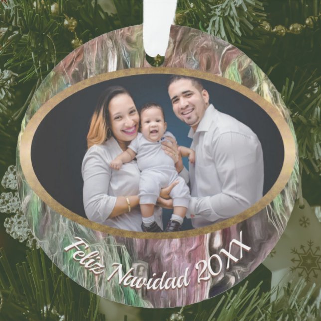 Feliz Navidad Tree von Tule OAX1 Ornament (Von Creator hochgeladen)