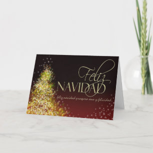 Feliz Navidad Weihnachtskarte Feiertagskarte