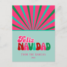 Feliz Navidad - Zollrecht außerhalb des Fotos