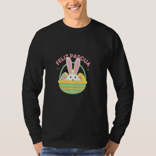 Feliz Pascua en espanol Happy Oaster, Spanisch T-Shirt