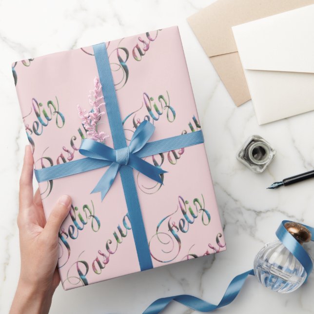 Feliz Pascua Geschenkpapier (Schenken)