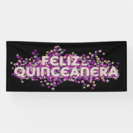 Feliz Quinceanera Banner