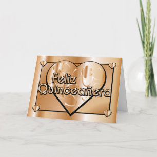 Feliz Quinceañera - glücklicher 15. Geburtstag Einladung