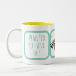 Fell-Einbruch Zweifarbige Tasse