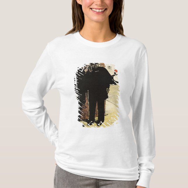 Fell mit zwei Polizisten von der Ehefrau des T-Shirt (Vorderseite)