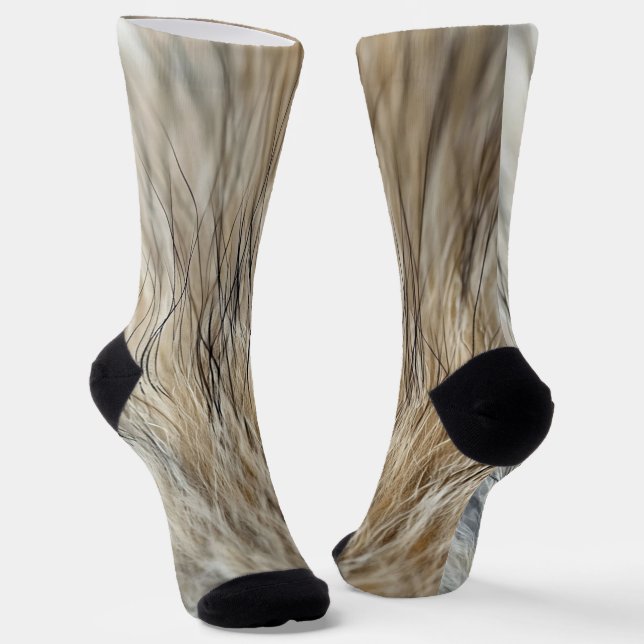 Fell Socken (Gewinkelt)