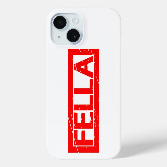 Fella Stempel Case-Mate iPhone Hülle (Rückseite)