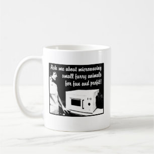 Fellige Mikrowelle Lustiger Becher Humor Kaffeetasse