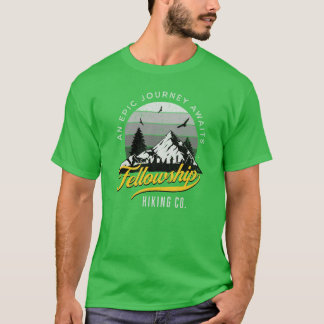 Fellowship Hiking Co Eine epische Reise wartet Dis T-Shirt