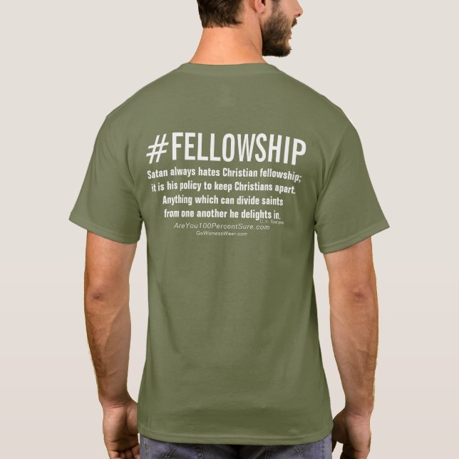 #Fellowship T-Shirt (Rückseite)