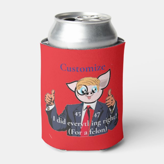 Felon Präsident Thunder_Cove Dosenkühler (Kanne Vorderseite)