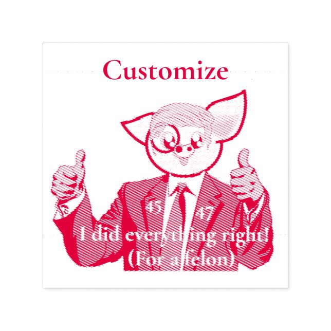 Felon Präsident Thunder_Cove Permastempel (Design)