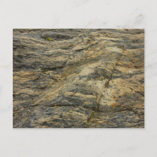 Fels aus der abstrakten Naturfotografie von Joshua Postkarte
