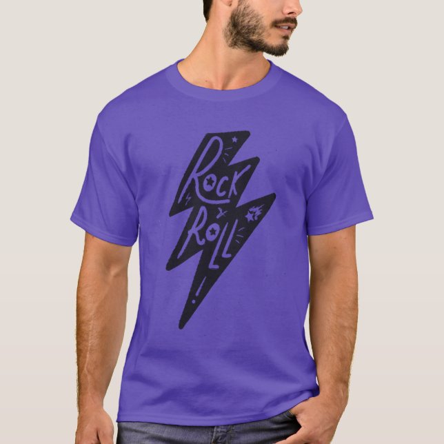 Fels Rollen Freund T-Shirt (Vorderseite)