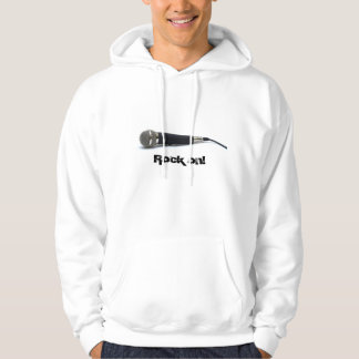 Felsen an! Entwurf Hoodie