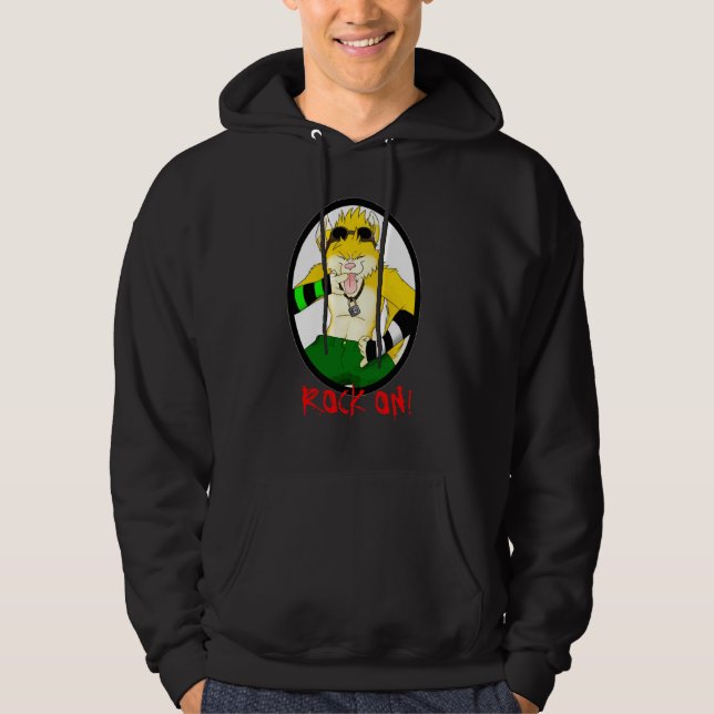 FELSEN AN! HOODIE (Vorderseite)