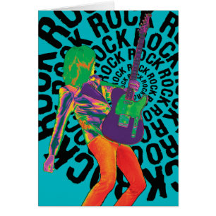 Felsen an mit Ihrem schlechten Selbst! Karte