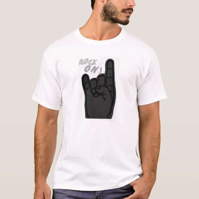 Felsen an! T-Shirt (Vorderseite)