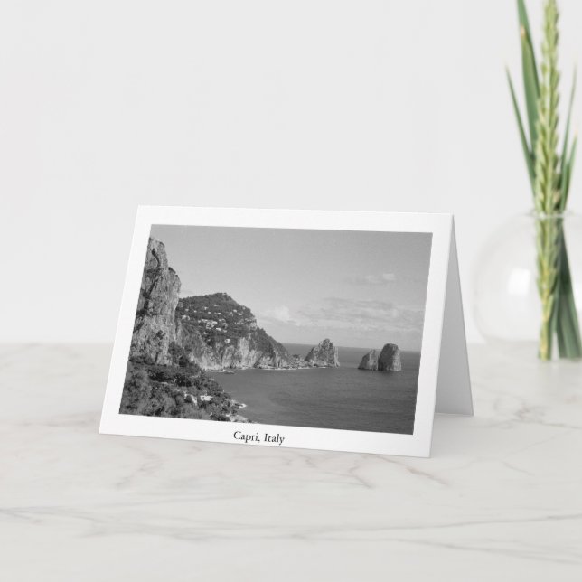 Felsen auf dem Wasser Karte (Vorderseite)