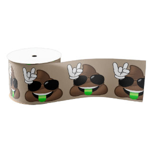 Felsen auf Emoji kacken Ripsband