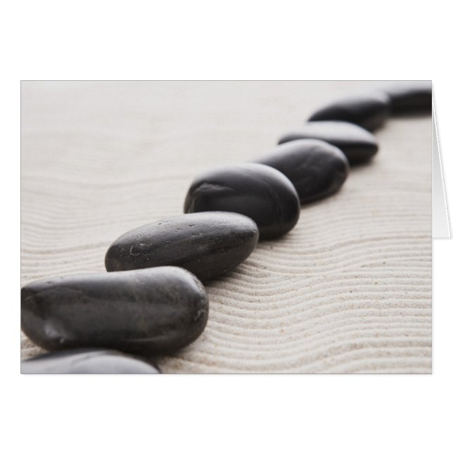 Felsen auf Sand (Vorderseite (Horizontal))