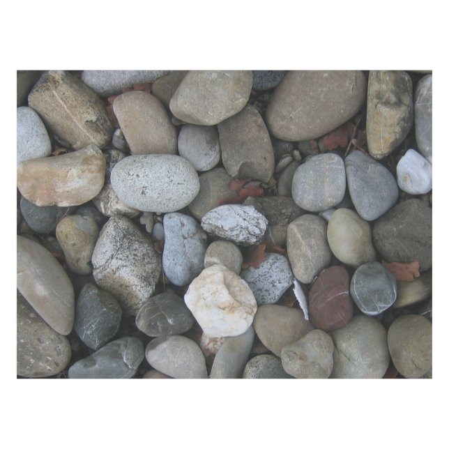 Felsen-Beschaffenheits-Schablone Tischdecke (Vorderseite (Horizontal))