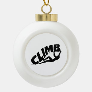 Felsen Bouldering Keramik Kugel-Ornament
