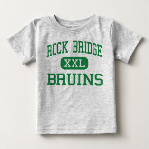 Felsen-Brücke - Bruins - hoch - Kolumbien Missour Baby T-shirt