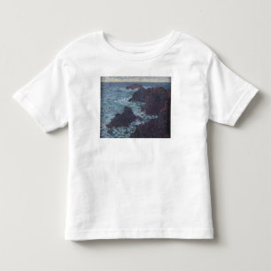 Felsen Claude Monets   am Belle-Ile, die wilde Kleinkind T-shirt