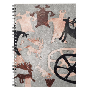 Felsen, der 1994 malt notizblock