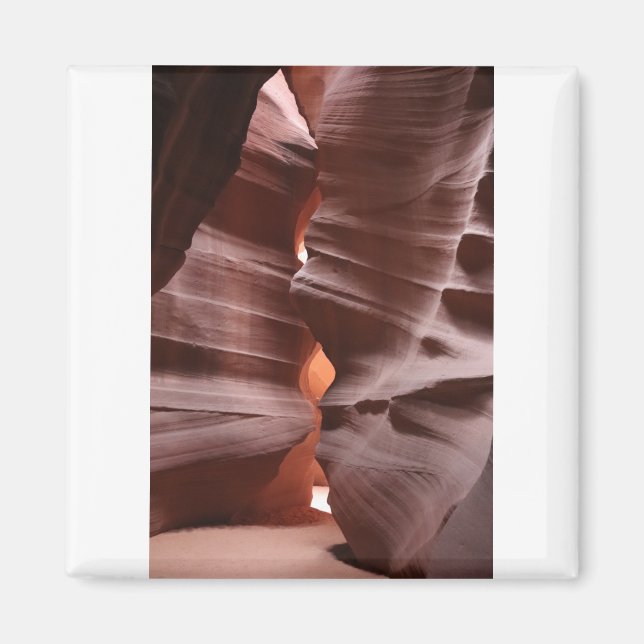 Felsen des Oberen Antelope Canyons Magnet (Vorne)