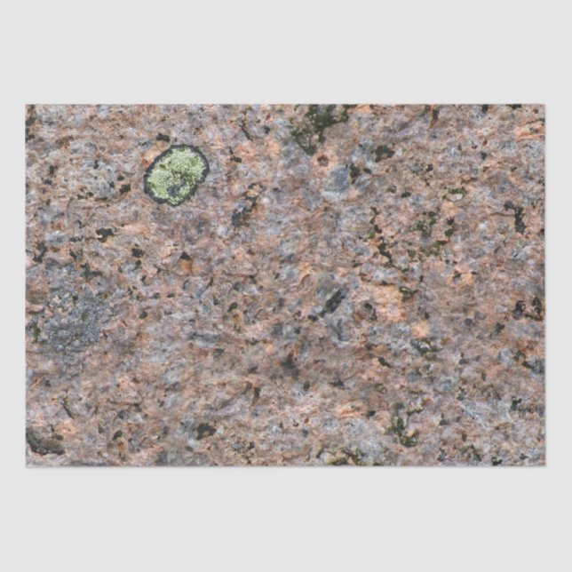 Felsen-Foto-Geologie-Beschaffenheit mit Moos Seidenpapier (Vorderseite)