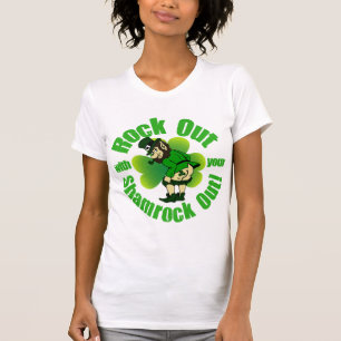 Felsen heraus an Tag St. Patricks T-Shirt