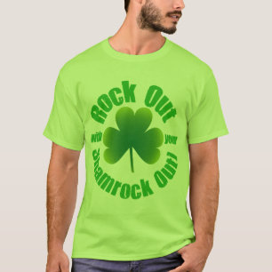 Felsen heraus an Tag St. Patricks T-Shirt
