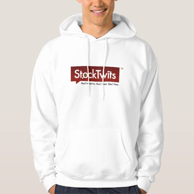 "Felsen heraus" StockTwits Hoodie (Vorderseite)