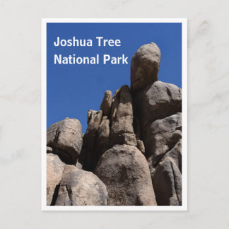 Felsen im Joshua Tree National Park Postkarte