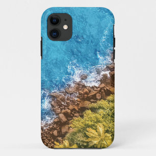 Felsen im Meer, über Sicht 1 Case-Mate iPhone Hülle